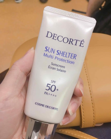 サンシェルター マルチ プロテクション/DECORTÉ/日焼け止めミルクを使ったクチコミ(1枚目)