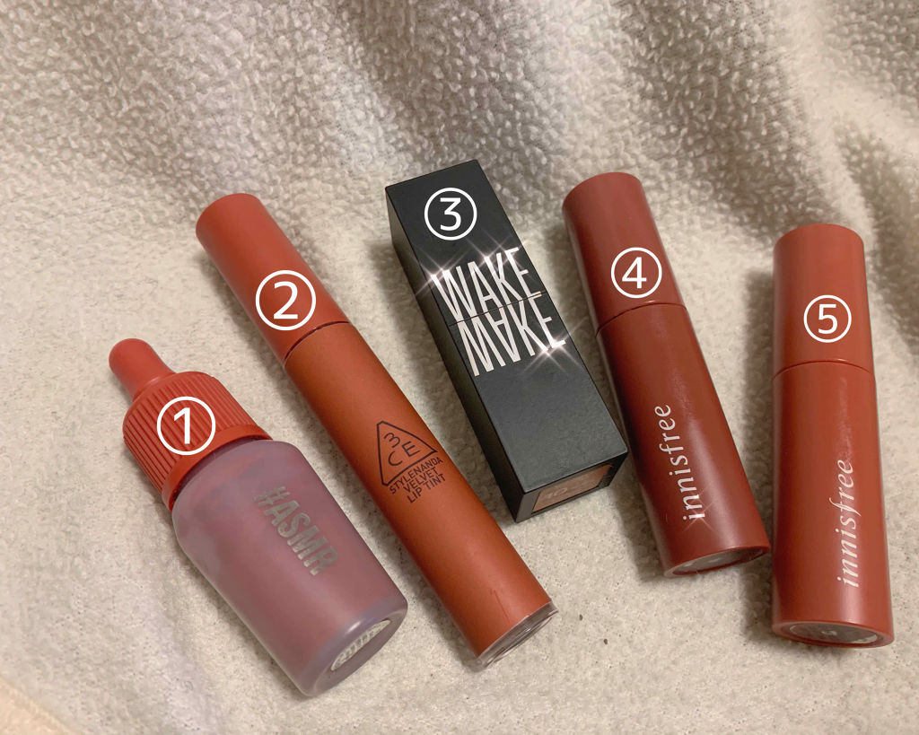 インク エアリー ベルベット/PERIPERA/口紅を使ったクチコミ（2枚目）