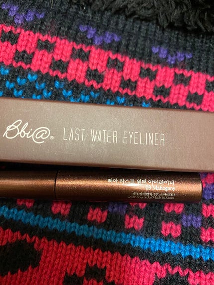 ラストウォーターアイライナー/BBIA/ペンシルアイライナーを使ったクチコミ(1枚目)