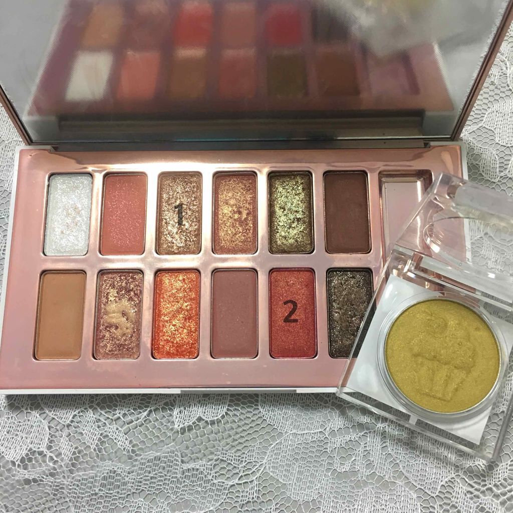 バレンタインボックス2 ピーチパレット/VAVI MELLO/アイシャドウパレットを使ったクチコミ（2枚目）