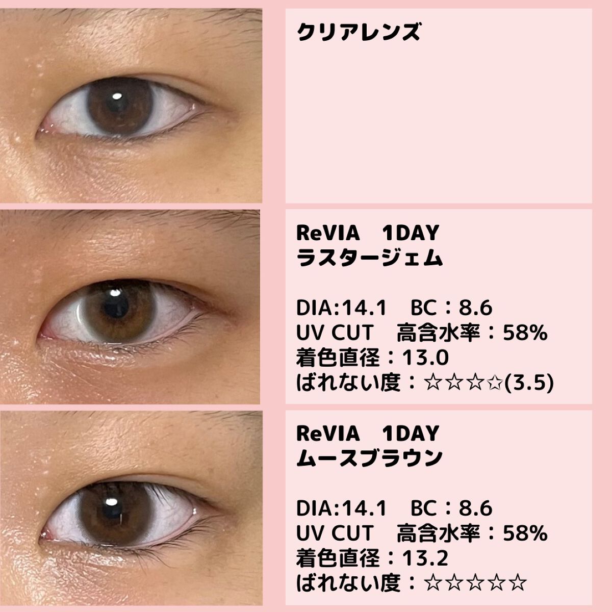 ミッシュ ブルーミン ワンデー (クォーターヴェール シリーズ／イノセント シリーズ)/ミッシュブルーミン/ワンデー（１DAY）カラコンを使ったクチコミ（2枚目）