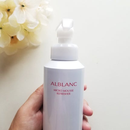 マイクロムース リフレッシャー/ALBLANC/泡洗顔を使ったクチコミ(2枚目)