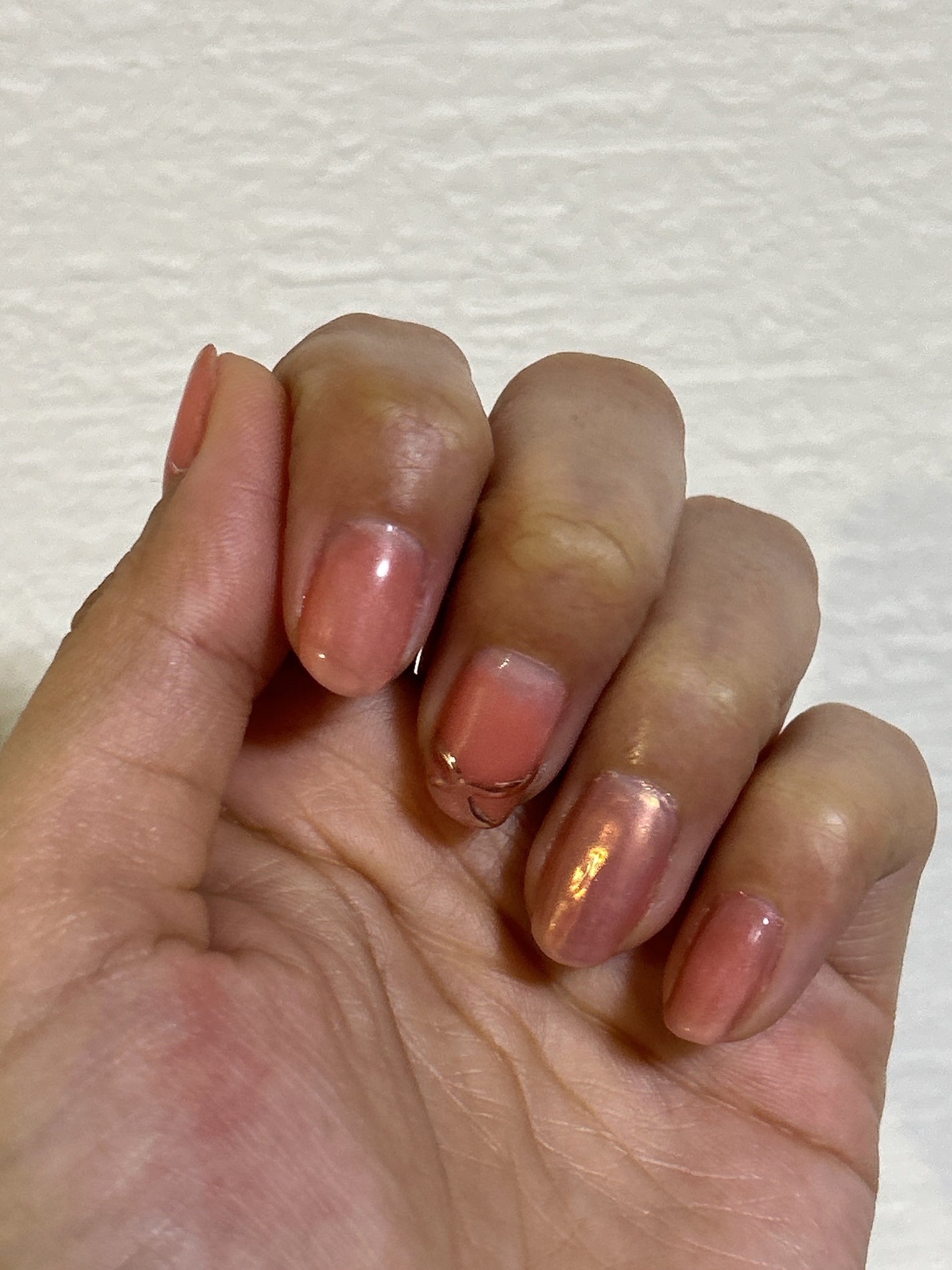 ジェルネイル(ライト対応)/セリア/ジェルネイルを使ったクチコミ(4枚目)