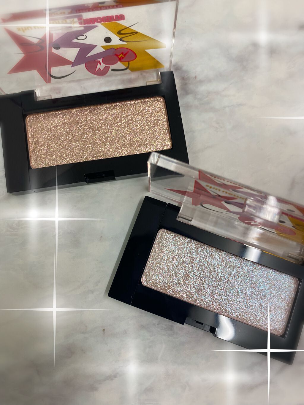 グリッターボール ハイライター クリスタルミラージュ/shu uemura/パウダーハイライトを使ったクチコミ（1枚目）