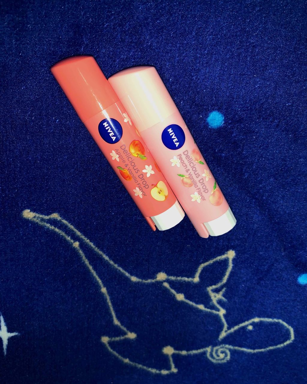 ニベア フレーバーリップ デリシャスドロップ ピーチの香り/ニベア/リップクリームを使ったクチコミ（1枚目）