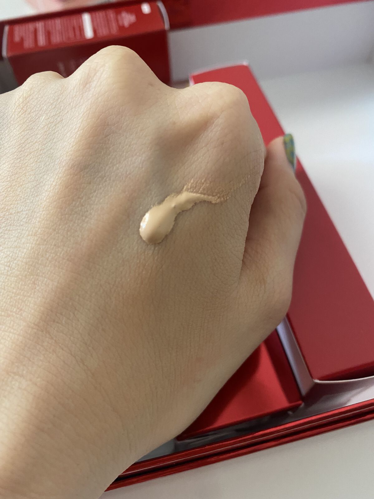 マスクフィットレッドファンデーション 23N サンド(SAND)/TIRTIR(ティルティル)/リキッドファンデーションを使ったクチコミ（2枚目）