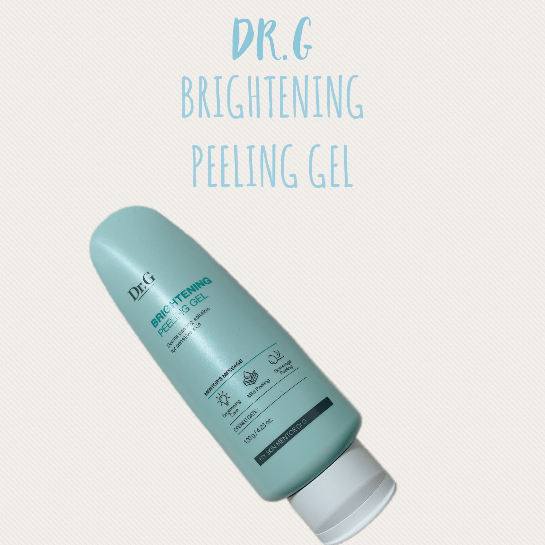 ブライトニングピーリングジェル/Dr.G/ピーリングを使ったクチコミ（1枚目）