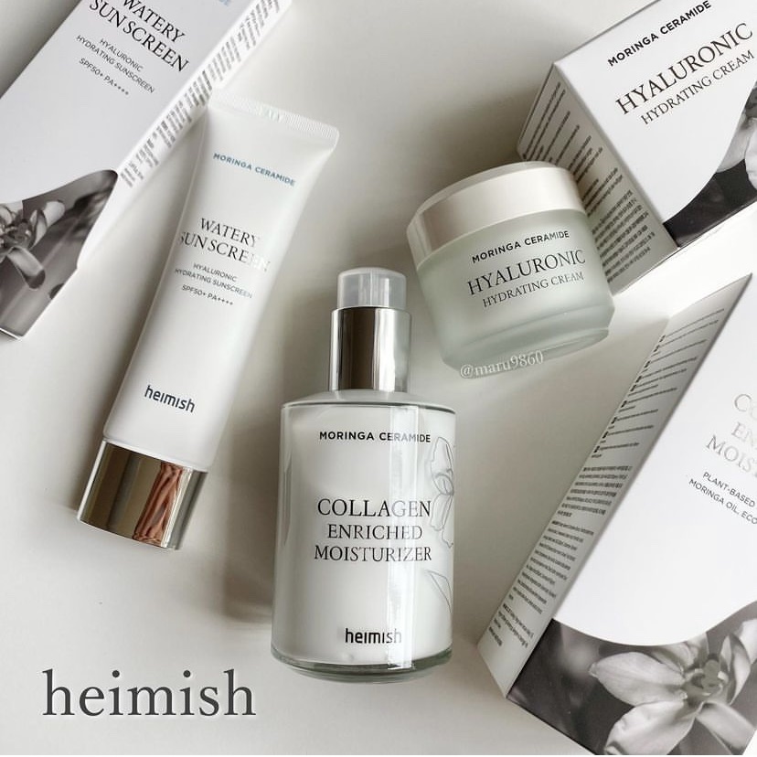 モリンガ セラミド コラーゲン エンリッチド モイスチャライザー/heimish/乳液を使ったクチコミ（1枚目）