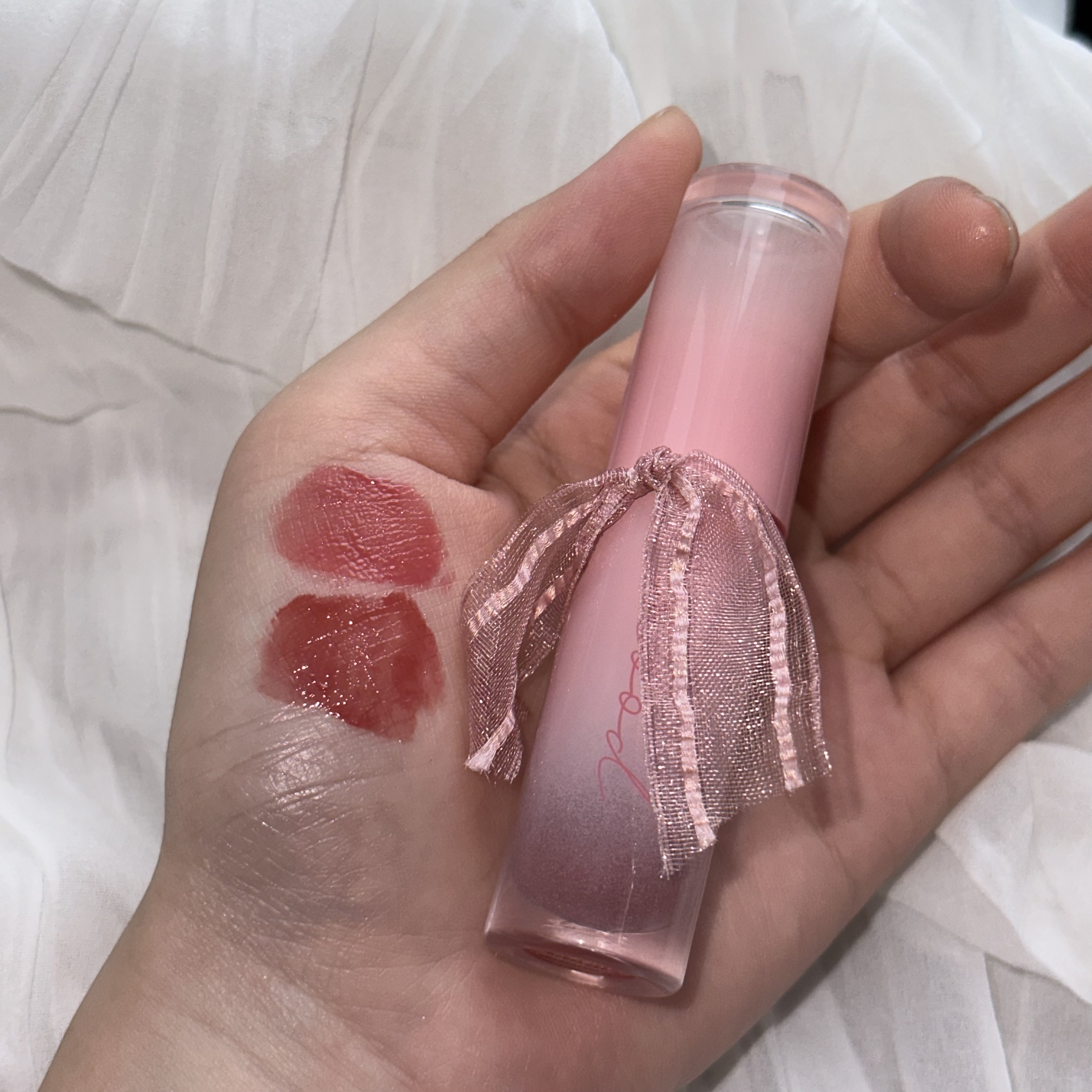 ペリペラ インク ムード グロイ ティント 14 FOLLOW ROSE/PERIPERA/リップティントを使ったクチコミ（3枚目）