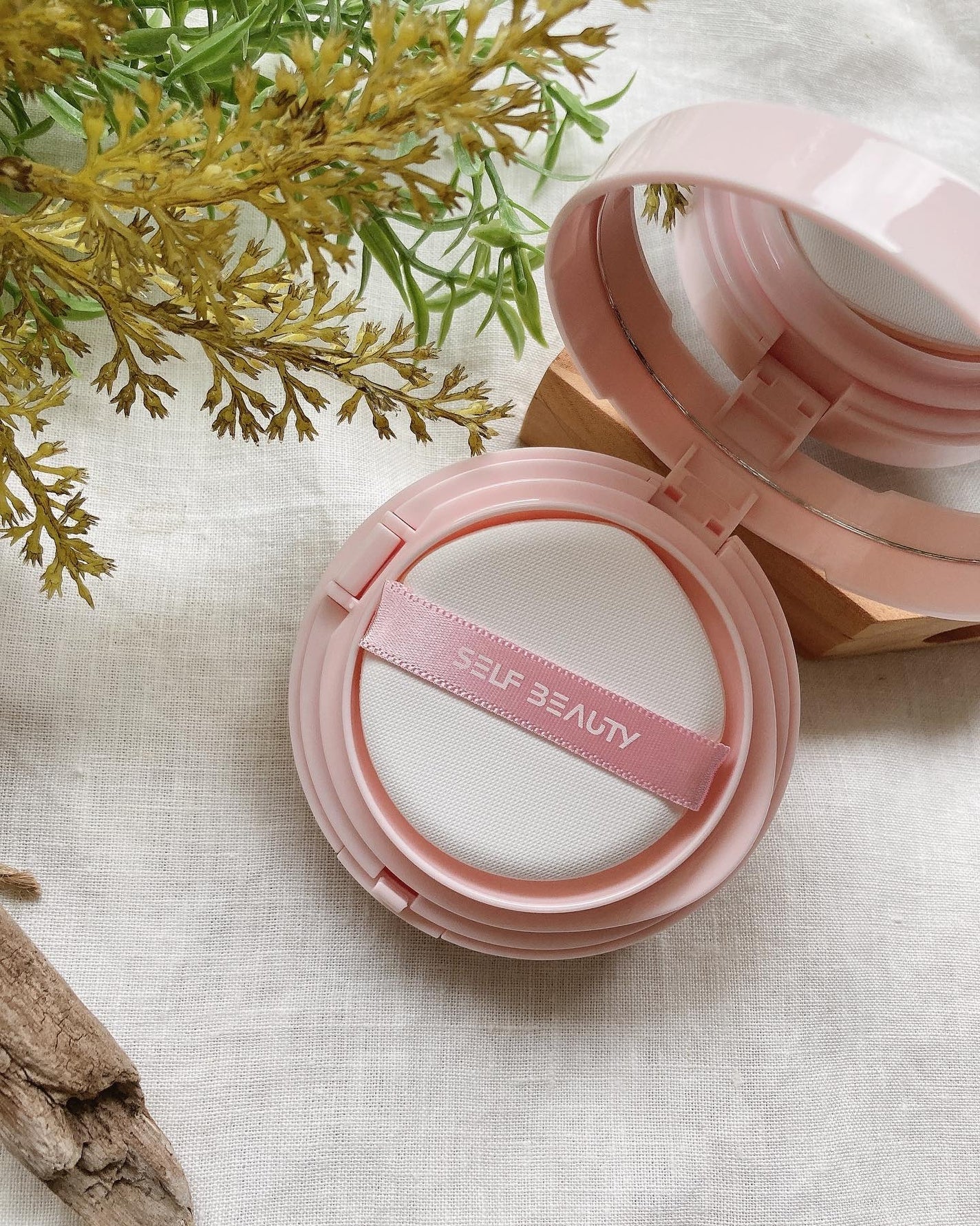 シルキーブラークッション/SELF BEAUTY/クッションファンデーションを使ったクチコミ(2枚目)