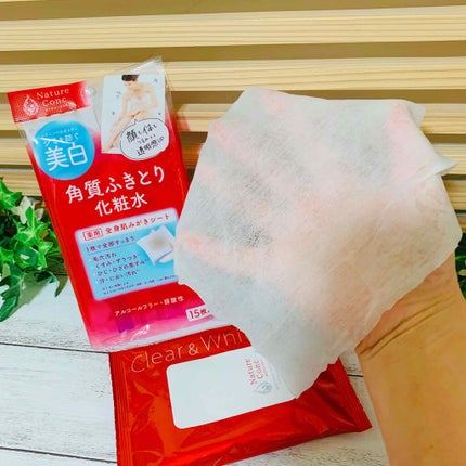 ネイチャーコンク 薬用 ふきとり化粧水シート/ネイチャーコンク/トナーパッドを使ったクチコミ(2枚目)