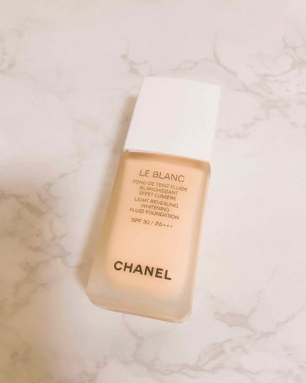 ル ブラン フリュイド ルミエール/CHANEL/リキッドファンデーションを使ったクチコミ(1枚目)