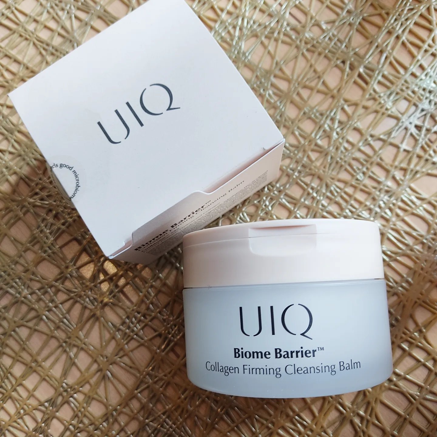 バイオームバリアコラーゲンファーミングクレンジングバーム/UIQ/クレンジングバームを使ったクチコミ（1枚目）