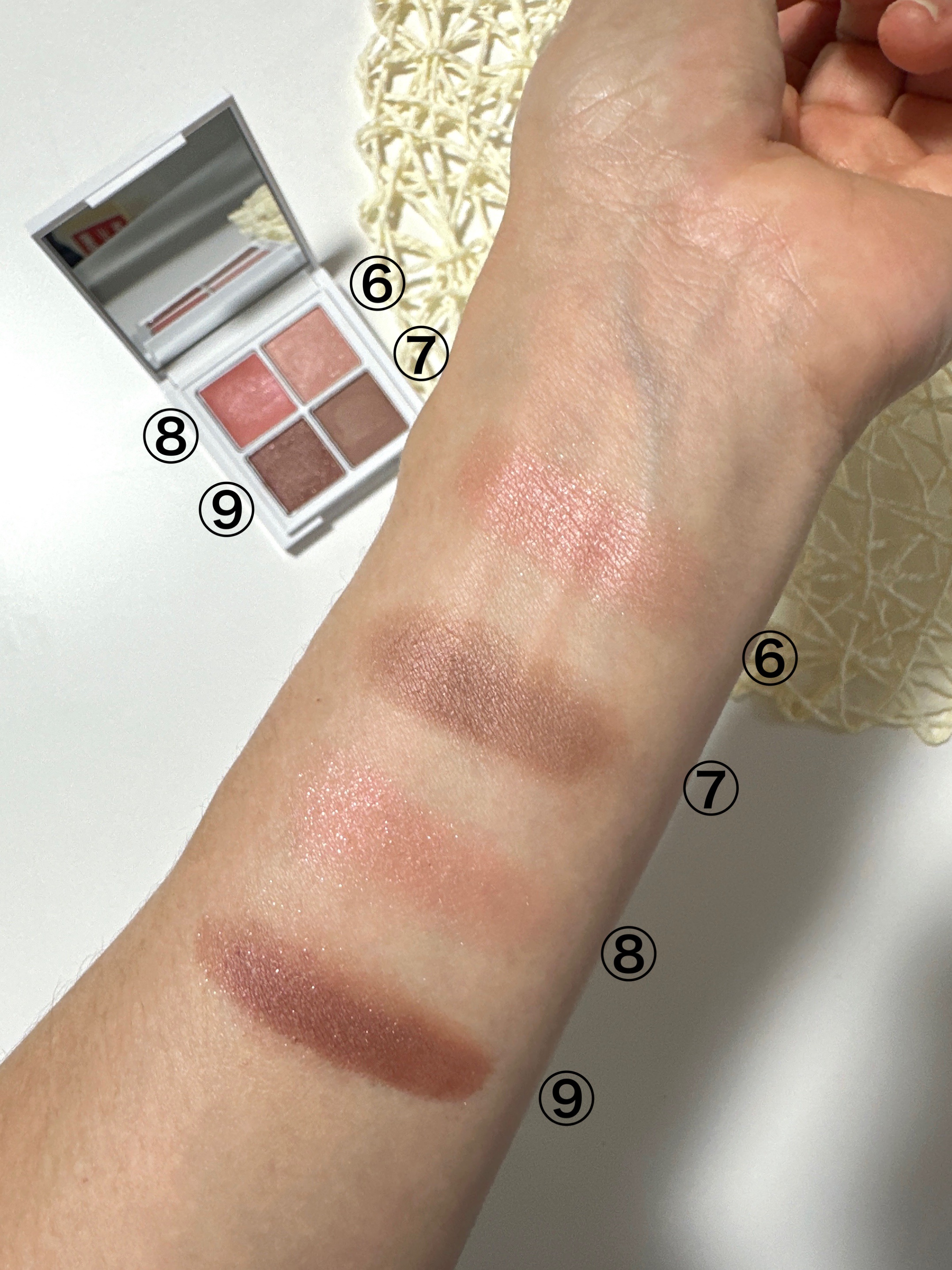 ミネラルマルチアイパレット/SUIKO HATSUCURE/マルチパレットを使ったクチコミ（2枚目）