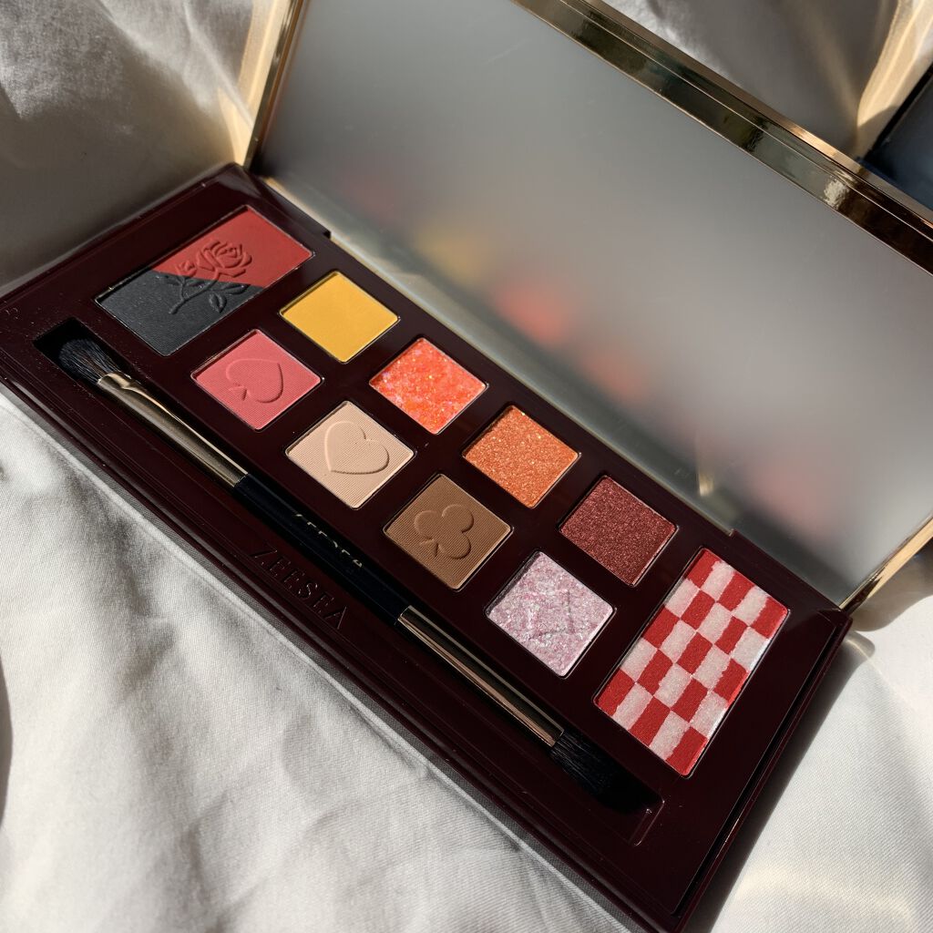 アリスドリームランドシリーズ 12色アイシャドウパレット（ZEESEA×大英博物館）/ZEESEA/アイシャドウパレットを使ったクチコミ（3枚目）