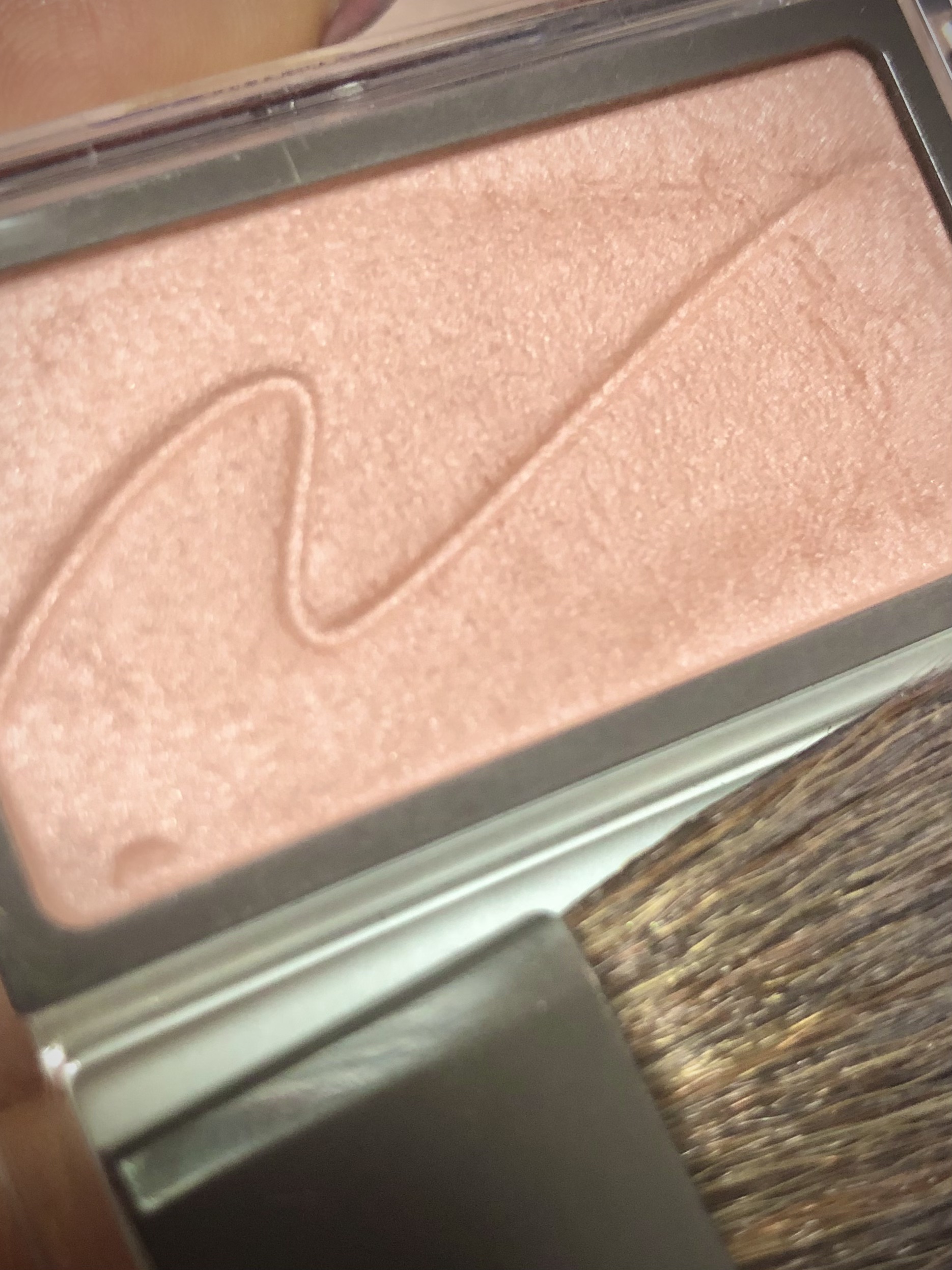 チークブラッシュ/CEZANNE/パウダーチークを使ったクチコミ（2枚目）