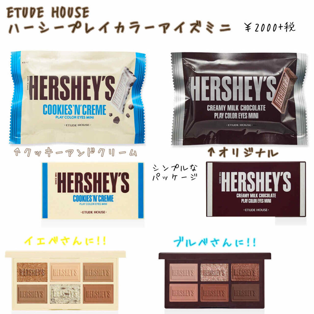 ハーシー パウダールージュティント/ETUDE/口紅を使ったクチコミ（2枚目）