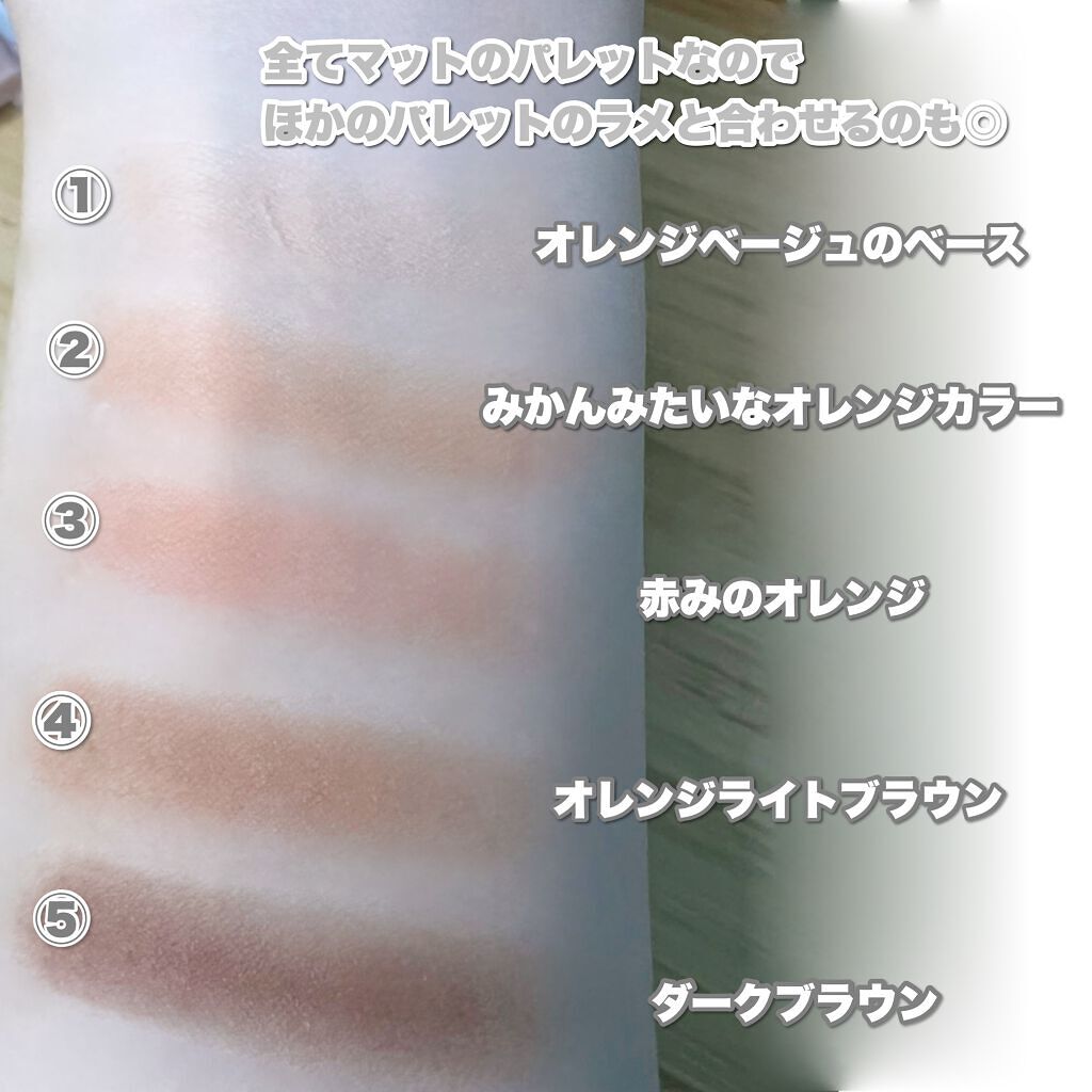 パーフェクトマルチアイズ/キャンメイク/アイシャドウパレットを使ったクチコミ(3枚目)