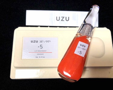 38°C / 99°F リップトリートメント (リップ美容液)/UZU BY FLOWFUSHI/リップケア・リップクリームを使ったクチコミ（1枚目）