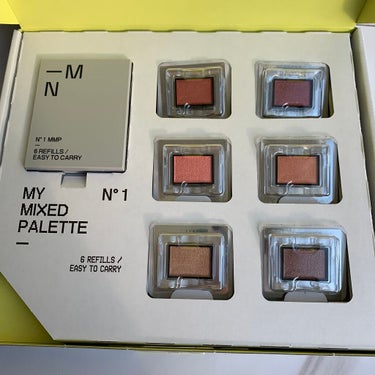 MY MIXED PALETTE 6色カスタムパレット 11 LAST STAGE/MN/アイシャドウパレットを使ったクチコミ（2枚目）