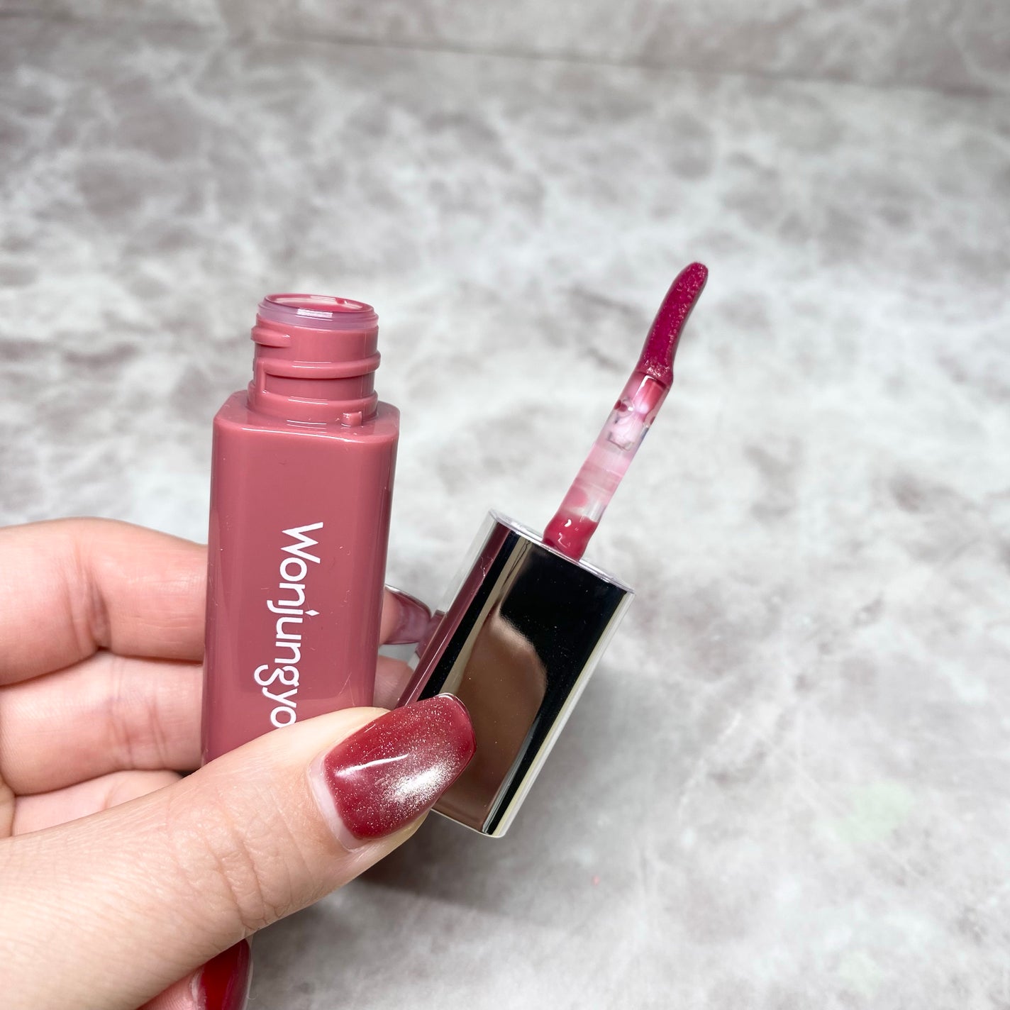 ウォンジョンヨ キャンディーグロウティント/Wonjungyo/リップティントを使ったクチコミ(3枚目)