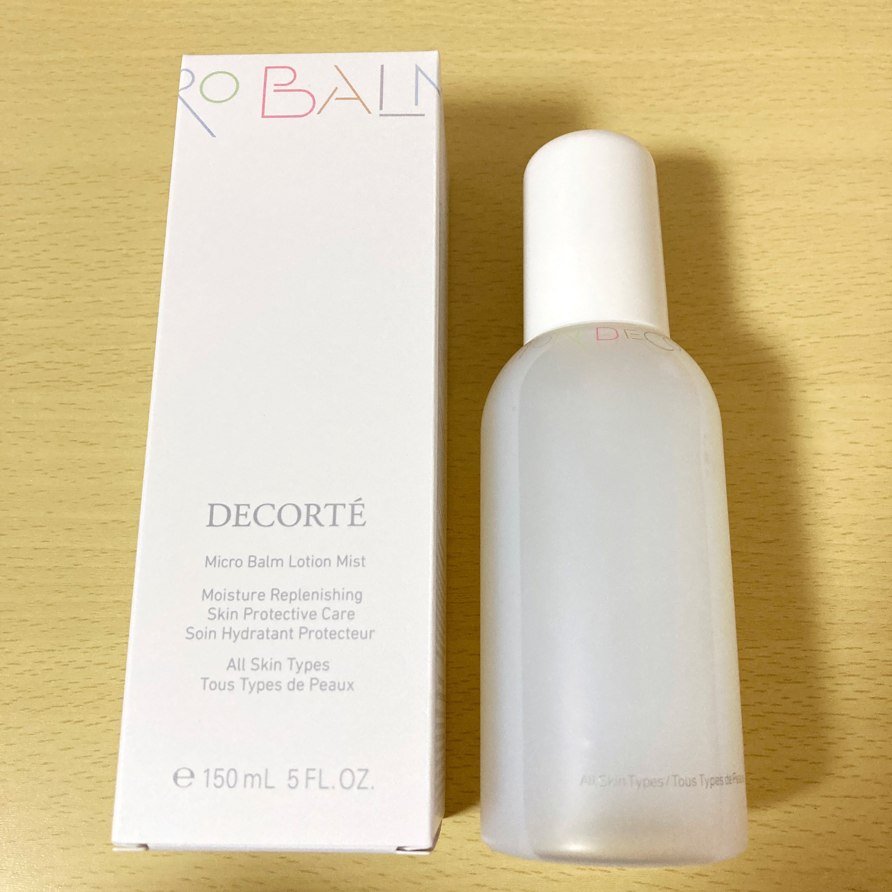 コスメデコルテ 薬用 マイクロバーム ローション ミスト〈薬用化粧液〉【医薬部外品】/DECORTÉ/ミスト状化粧水を使ったクチコミ（3枚目）