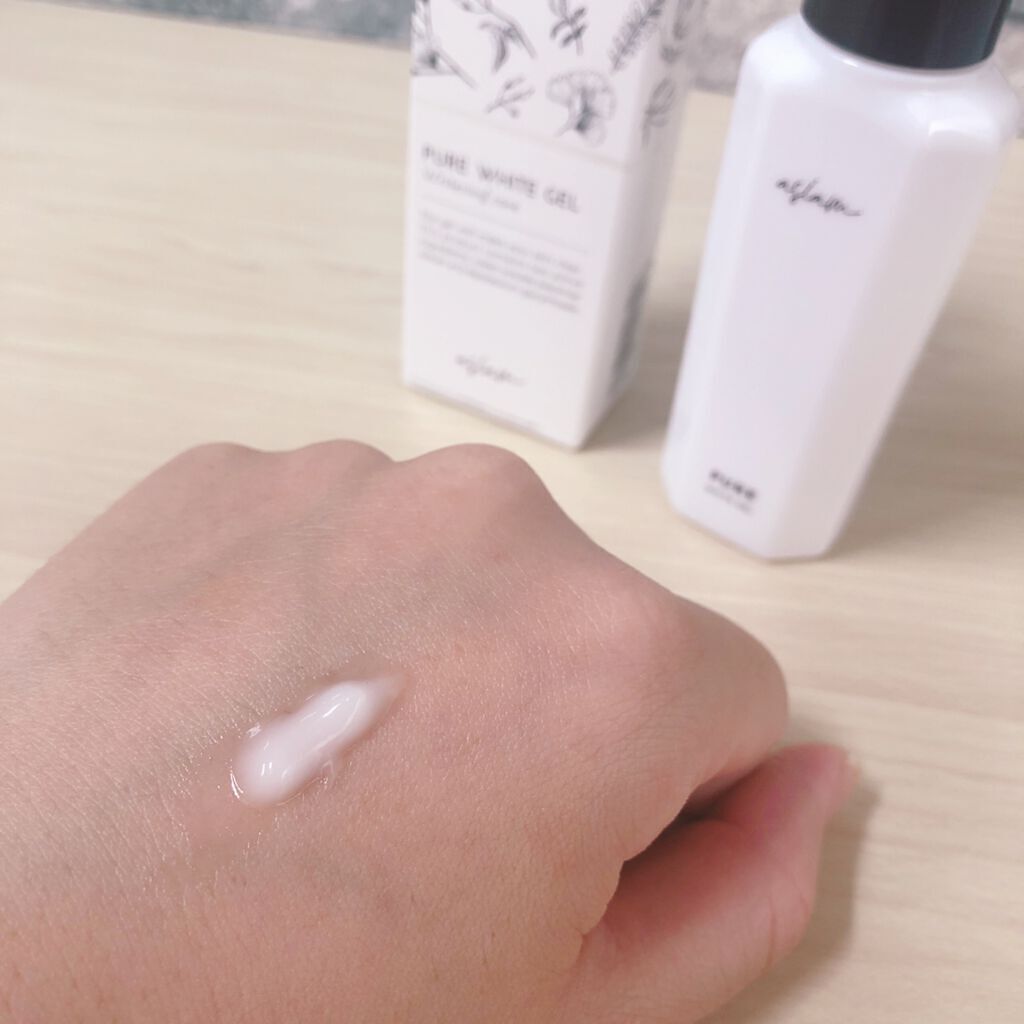 ピュアホワイトジェル/asiam/オールインワン化粧品を使ったクチコミ(3枚目)