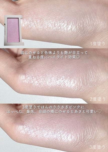 ブラーフィニシュシャドウパレット/Dinto/アイシャドウパレットを使ったクチコミ(4枚目)