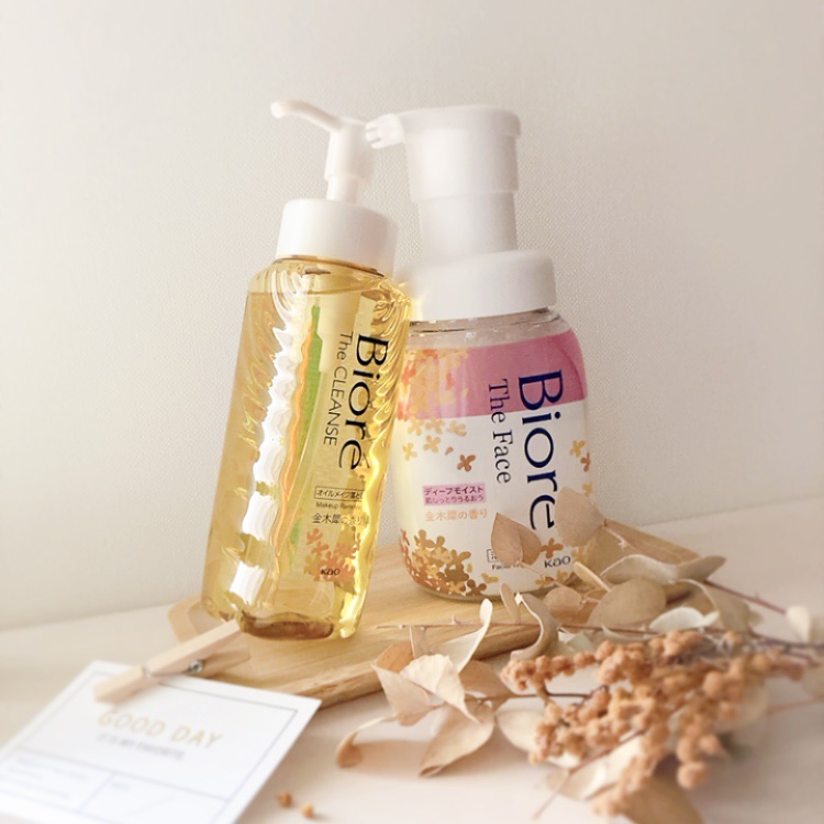 ビオレ ザ クレンズ オイルメイク落とし  金木犀の香り/ビオレ/オイルクレンジングを使ったクチコミ（1枚目）