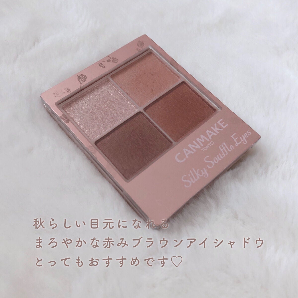 シルキースフレアイズ(マットタイプ)/キャンメイク/アイシャドウパレットを使ったクチコミ(8枚目)