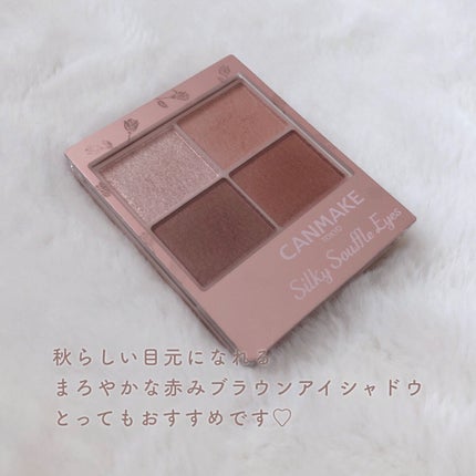 シルキースフレアイズ(マットタイプ)/キャンメイク/アイシャドウパレットを使ったクチコミ(8枚目)
