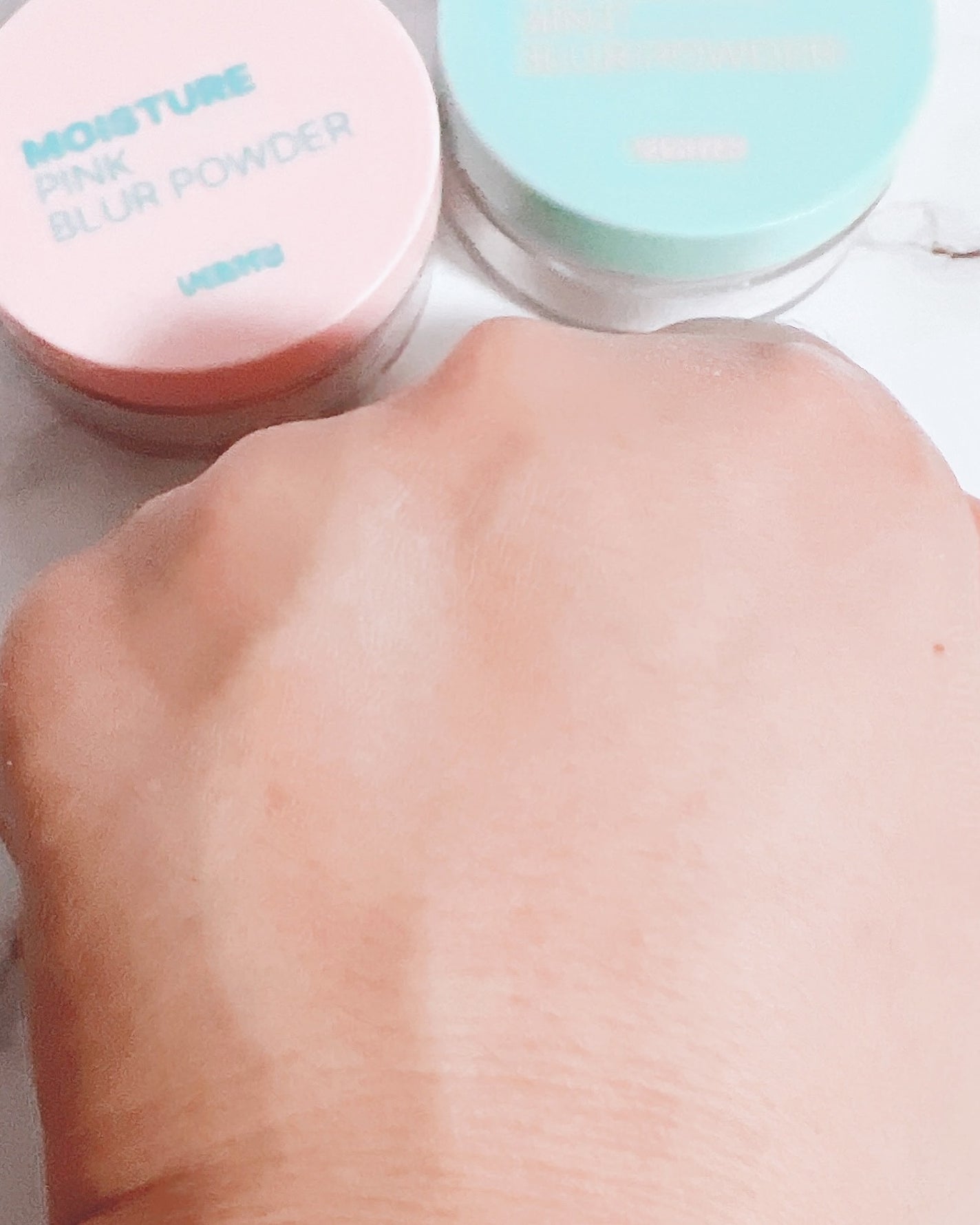 ノーセバムミントブラーパウダー /Vertty/ルースパウダーを使ったクチコミ(5枚目)