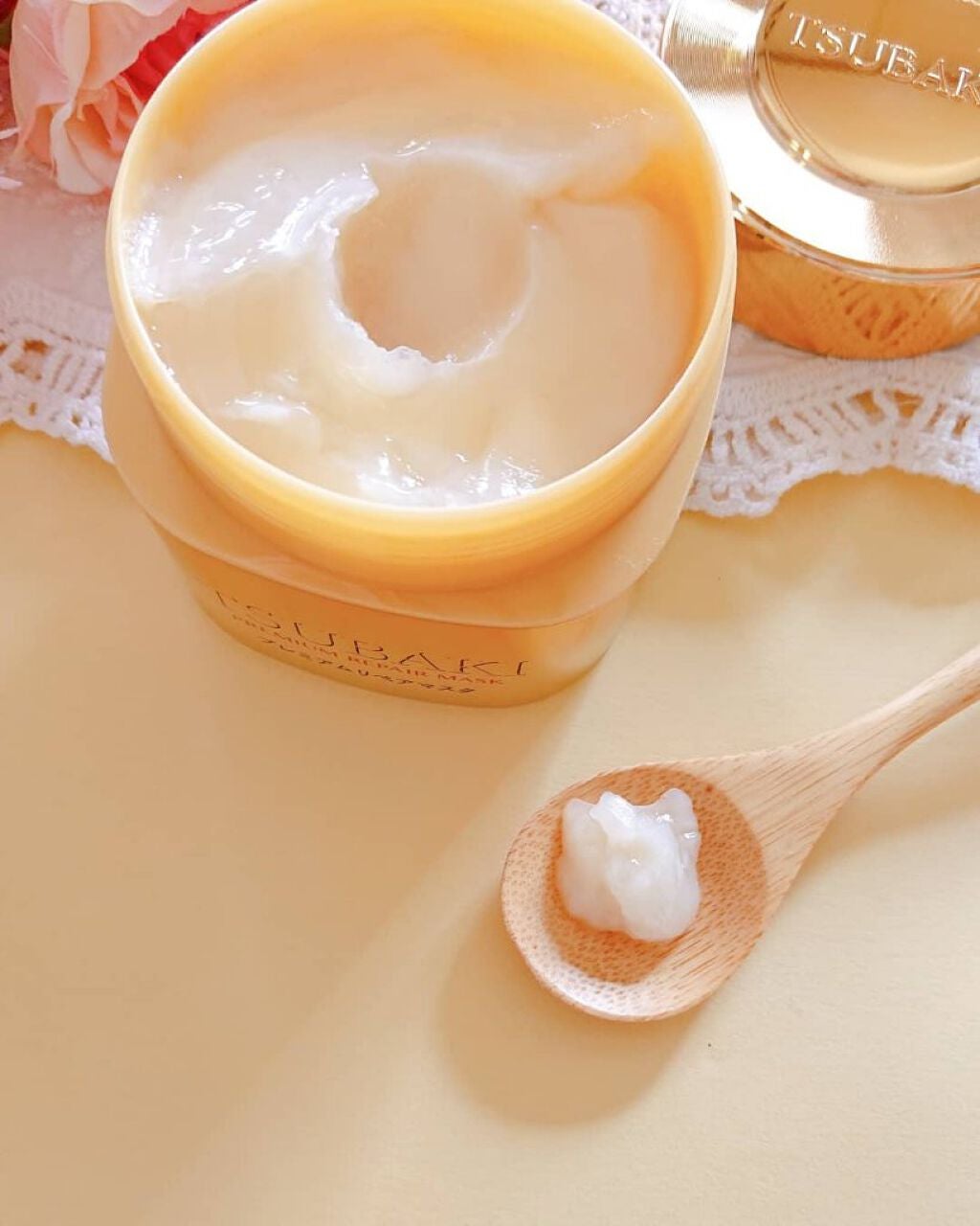 プレミアムリペアマスク(資生堂 プレミアムリペアマスク)/TSUBAKI/ヘアマスク・ヘアパックを使ったクチコミ(2枚目)