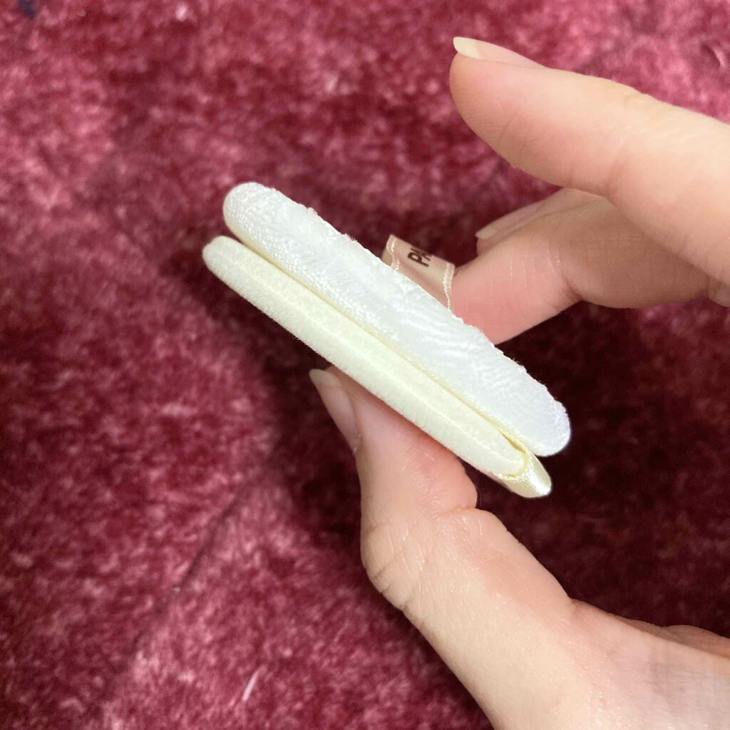 きえ on LIPS 「ラプードルにピッタリなパフ✨専用パフと同じ大きさで厚みがちょっ..」(2枚目)