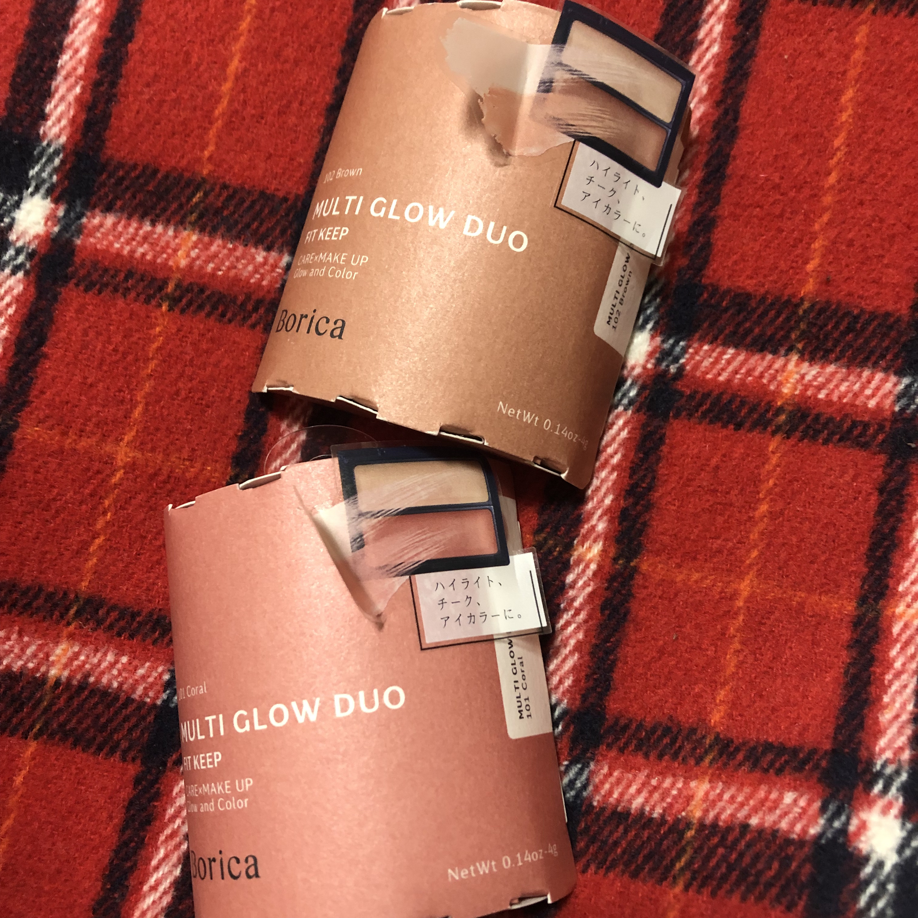 セラムマルチグロウデュオ/Borica/クリームハイライトを使ったクチコミ（2枚目）