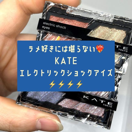エレクトリックショックアイズ /KATE/アイシャドウパレットを使ったクチコミ(1枚目)