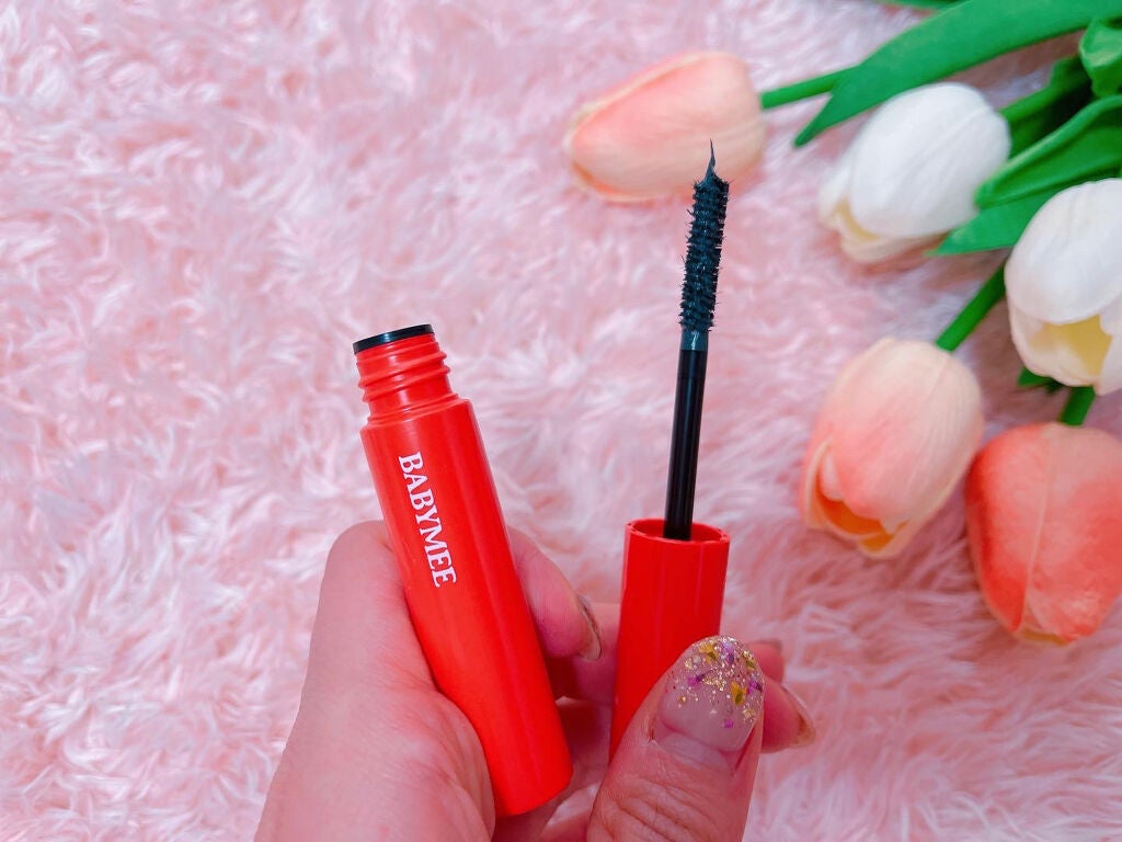 ニュアンスカラーマスカラ/BABYMEE/マスカラを使ったクチコミ(4枚目)