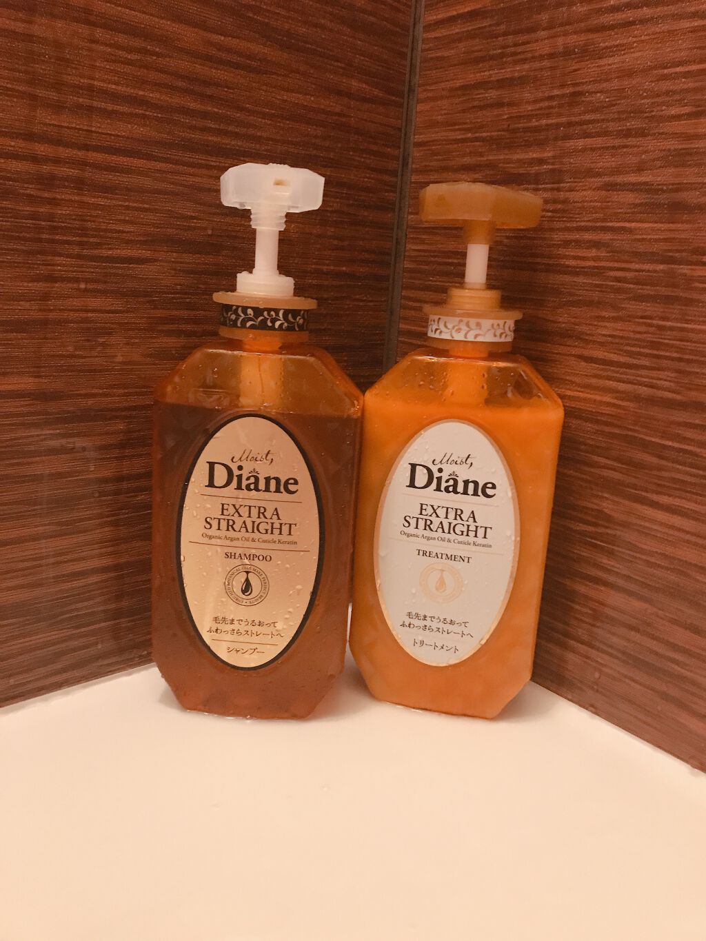 パーフェクトビューティ モイストダイアン エクストラストレート シャンプー/トリートメント/ダイアン/市販シャンプーを使ったクチコミ（2枚目）