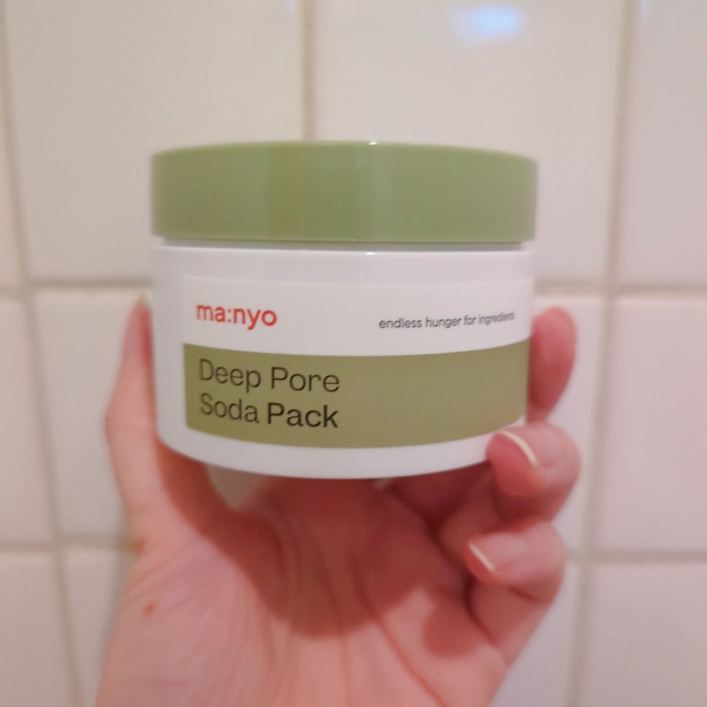 ディープポアソーダパック/manyo/洗い流すパック・マスクを使ったクチコミ(1枚目)