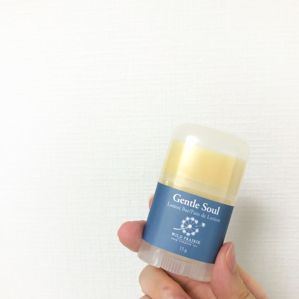 ローションバー ジェントルソール（無香料）/Wild Prairie Soap/ボディクリームを使ったクチコミ（1枚目）