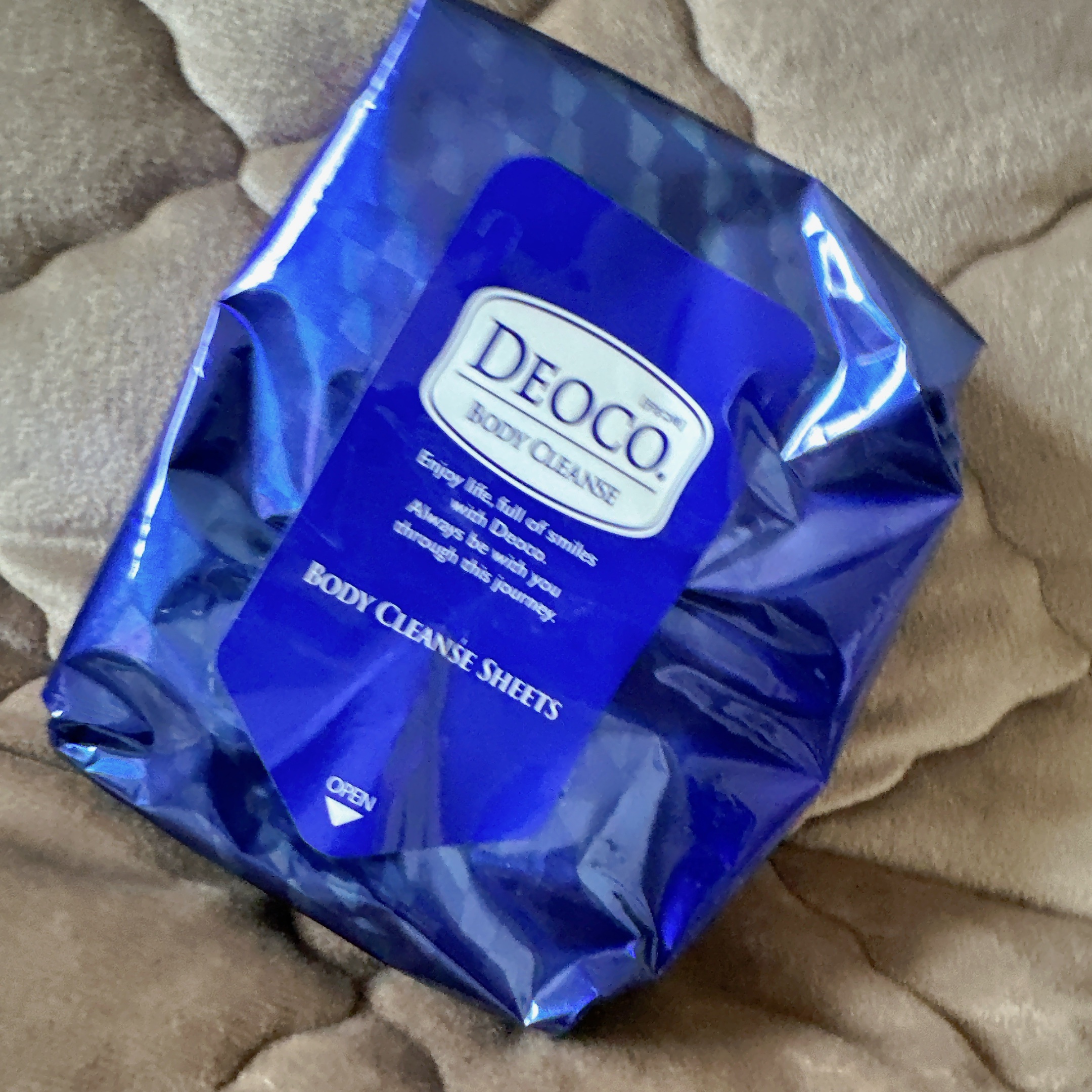 ボディクレンズシート/DEOCO(デオコ)/ボディシートを使ったクチコミ（1枚目）