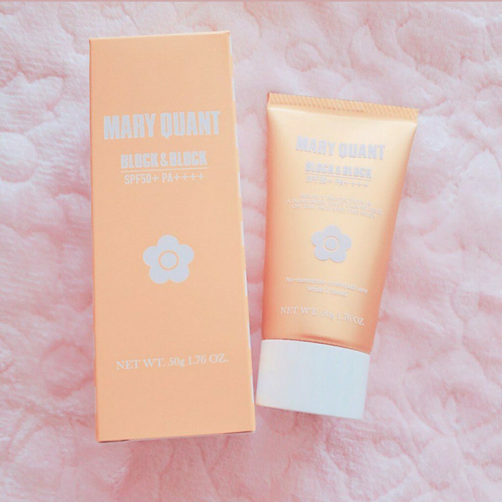 ブロック＆ブロック パーフェクト プロテクション/MARY QUANT/日焼け止めクリームを使ったクチコミ（1枚目）