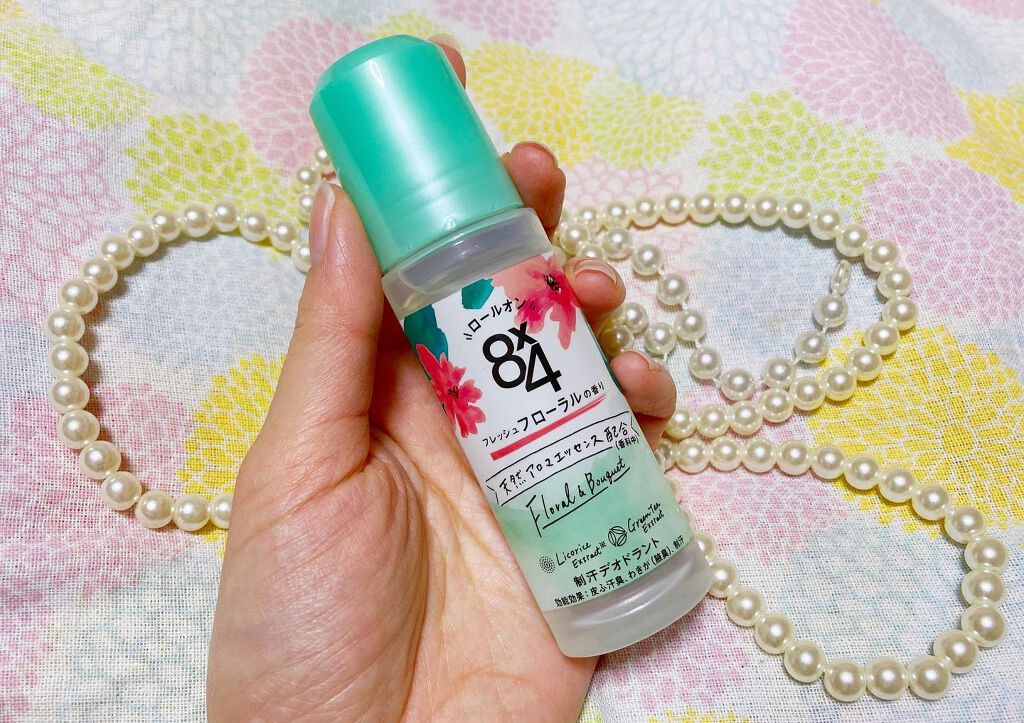 ロールオン フレッシュフローラルの香り/8x4/デオドラント・制汗剤を使ったクチコミ(2枚目)