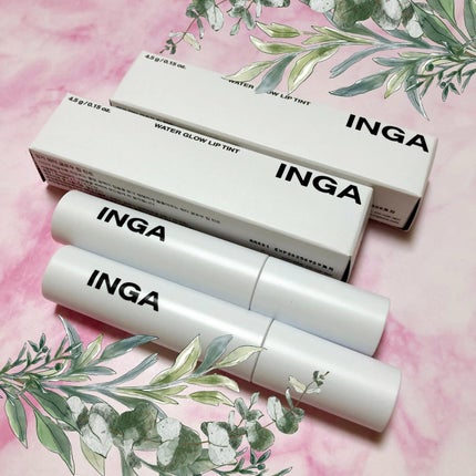 ウォーターグローリップティント/INGA/リップティントを使ったクチコミ(5枚目)