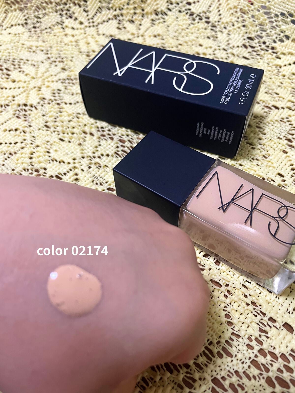 ライトリフレクティング ファンデーション/NARS/リキッドファンデーションを使ったクチコミ(3枚目)