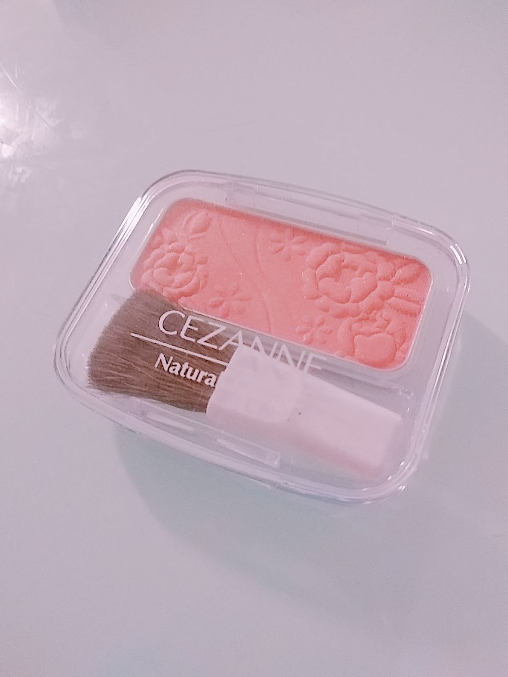 ナチュラル チークN/CEZANNE/パウダーチークを使ったクチコミ(1枚目)