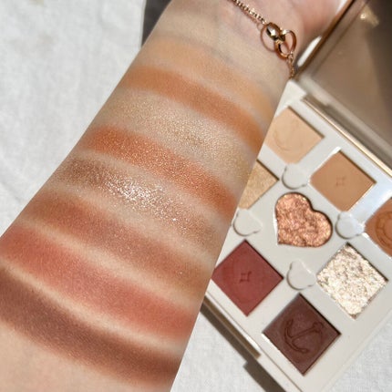 Love Bear 9色 アイシャドウパレット/FlowerKnows/アイシャドウパレットを使ったクチコミ(4枚目)