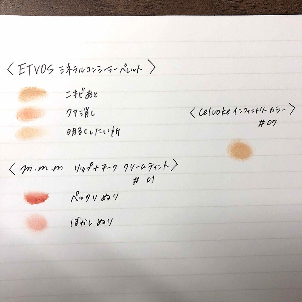 インフィニトリー カラー/Celvoke/ジェル・クリームチークを使ったクチコミ(3枚目)
