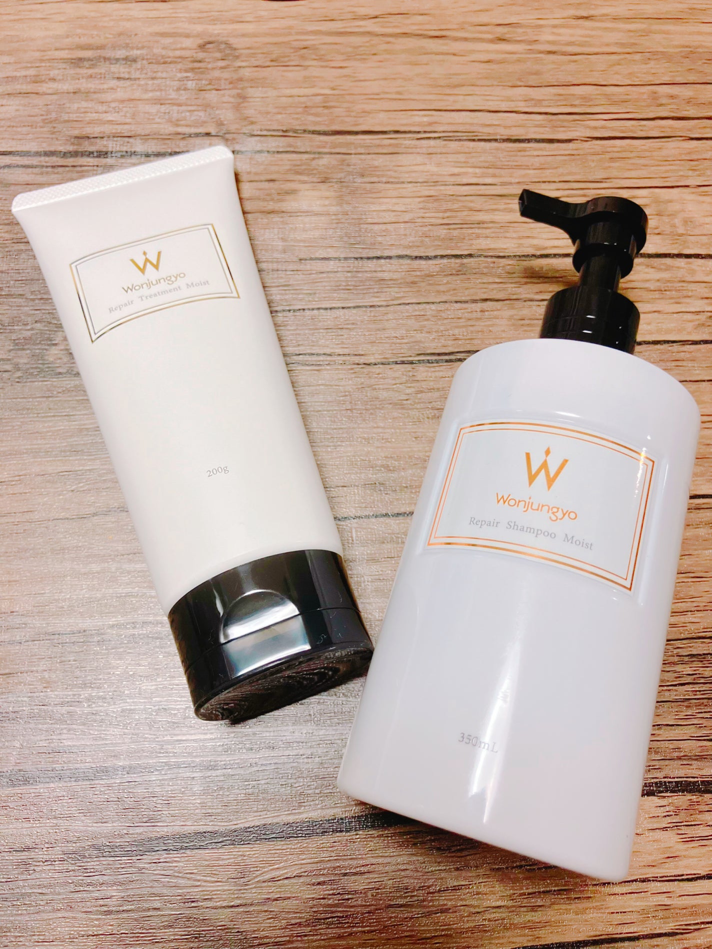 ウォンジョンヨ リペアシャンプー モイスト/リペアトリートメント モイスト/Wonjungyo/市販シャンプーを使ったクチコミ(2枚目)