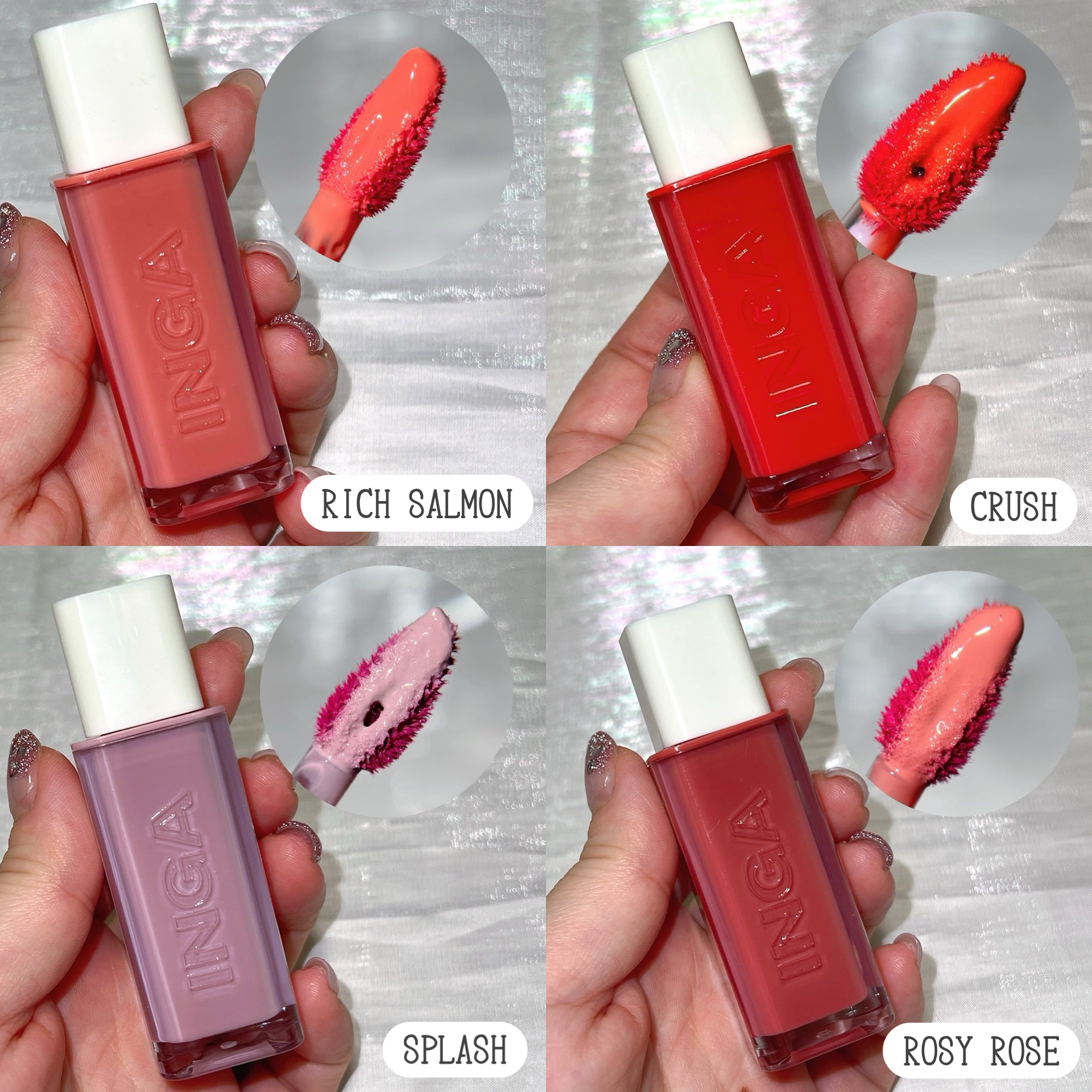 ウォーターグロークッションファンデーション/INGA/クッションファンデーションを使ったクチコミ（2枚目）